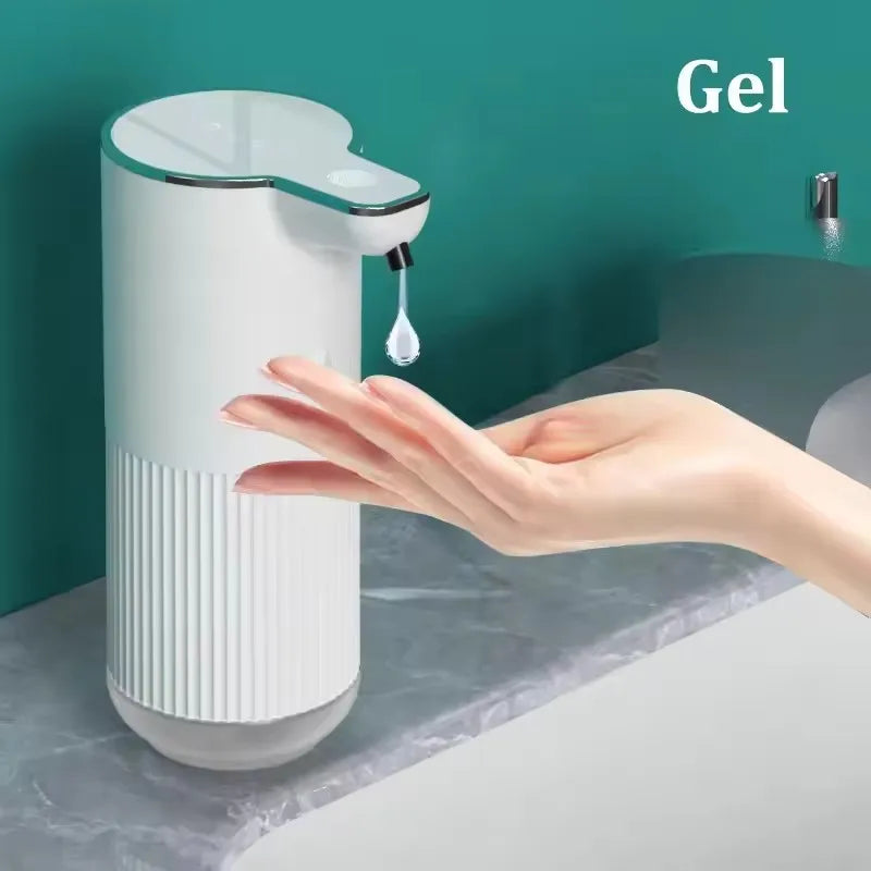 Dispensador de jabón automático sin contacto con sensor inteligente de 350 ML de capacidad para mesa o pared, bomba de desinfectante de manos para cocina y baño