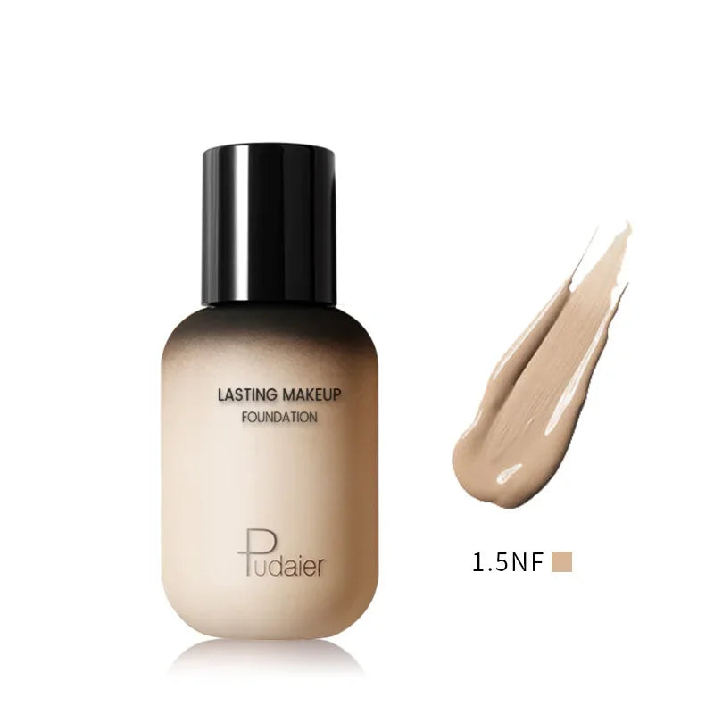 Full Coverage Foundation Base Cream Mineral Waterproof Concealer For All Skin Types, No Cracking, No Drying