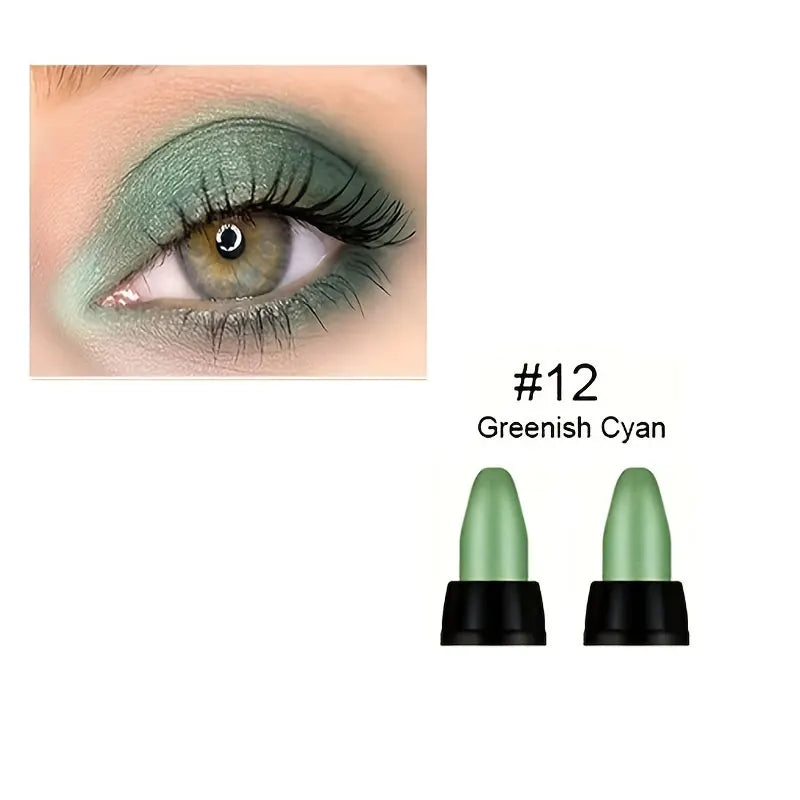 Pearlescent Eyeliner 16 Colors Waterproof Glitter Long Lasting Non Smudge For All Day Glam