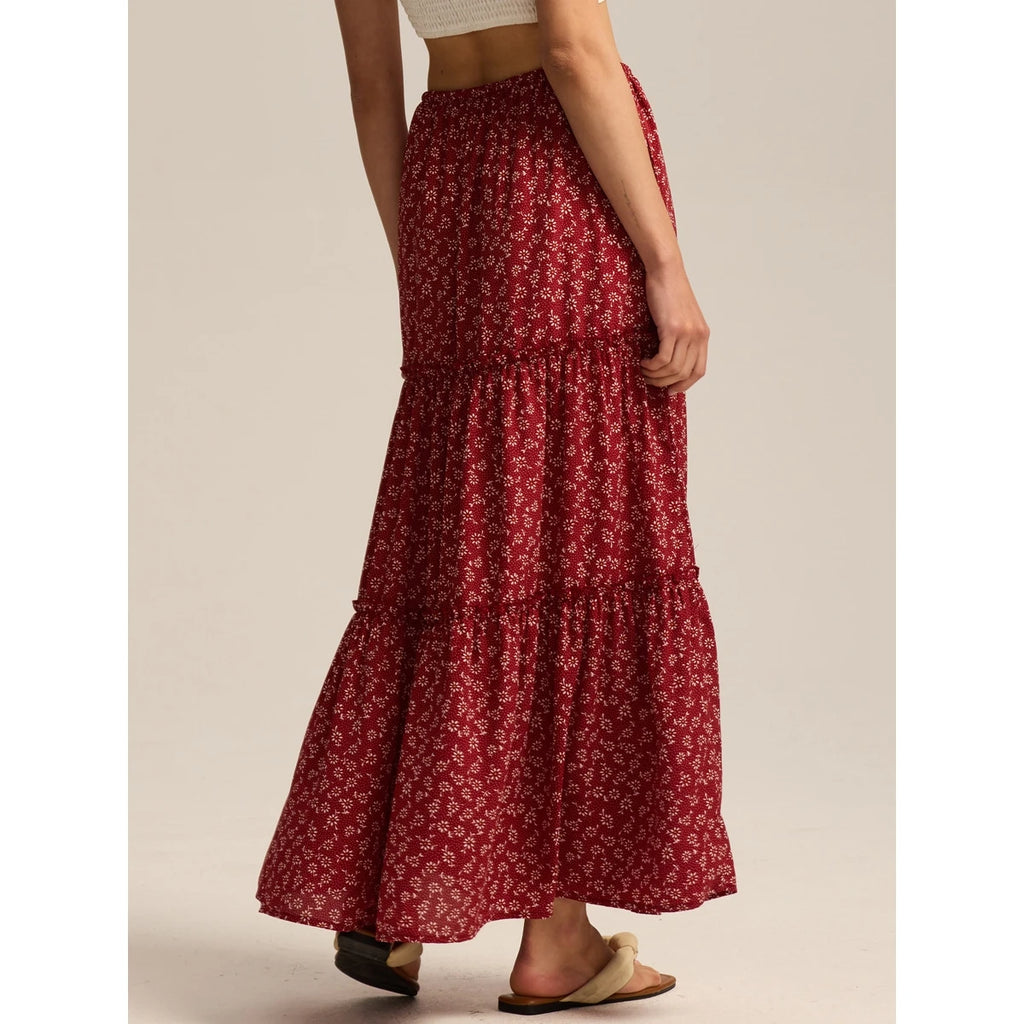 Elegant High Waist Elastic Pocket Long Skirt Adjustable Belted Half Body Skirt Women's Home Fashion Spring 2025 Polyester Blend