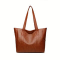 Large Capacity Tote Bag For Women Low-key High-end Texture Shoulder Bag Holiday Travel Tote Bag Korean Version Large Capacity