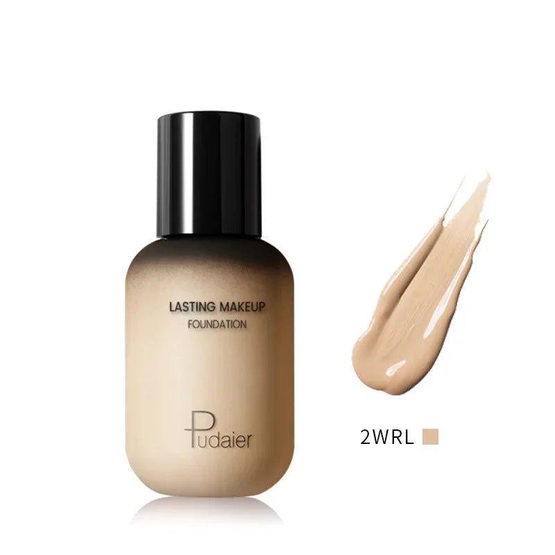 Full Coverage Foundation Base Cream Mineral Waterproof Concealer For All Skin Types, No Cracking, No Drying