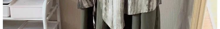 New Chinese Style Retro Dyed Halter Dress Summer Spring New Arrival Vacation Travel Small Size Long Dress Women Loose