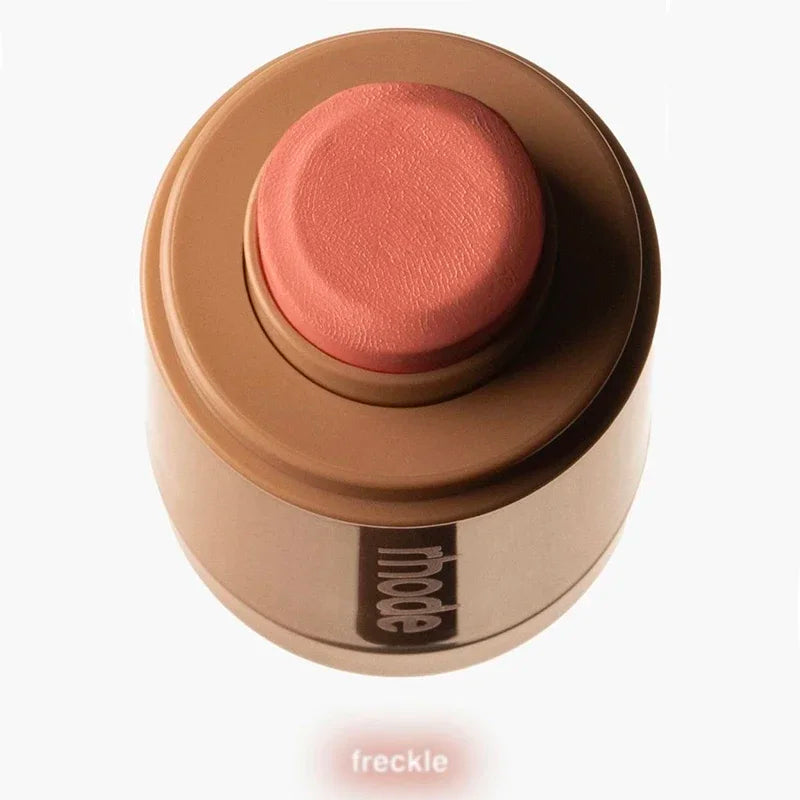 Barra de rubor hidratante para maquillaje de marca, para mejillas y labios, fácil de aplicar, tamaño de bolsillo para mujeres