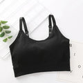 Sexy Underwear Women'S Gather No Steel Ring Lingerie Bra Tube Top Wrapped Chest Beauty Back Actival Cotton Thin Section Tube Top