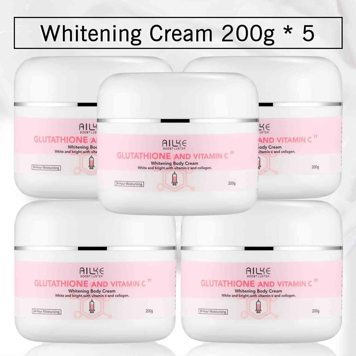 AILKE Vitamin C & Glutathione Brightening Skin Care Set