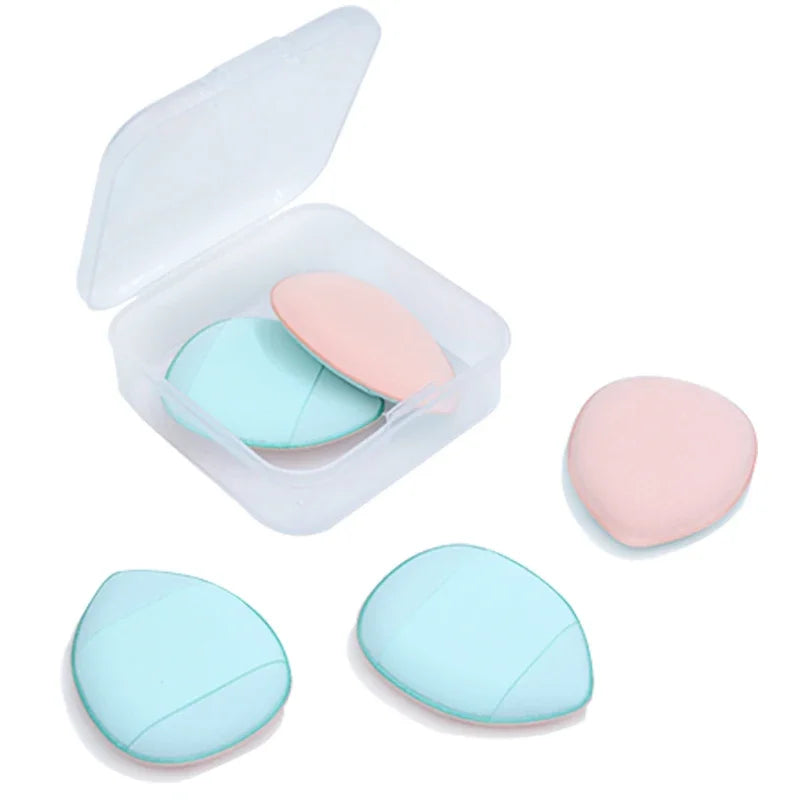 Mini Finger Puff Foundation Sponge Set 5Pcs For Flawless Face Makeup Air Cushion Concealer Tools For Beginners
