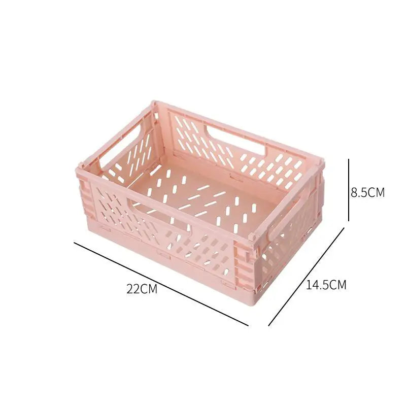 Cesta de almacenamiento plegable, organizador de armario, caja para cocina y baño, accesorios y aparatos para ropa, juguetes, especias, condimentos y verduras
