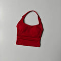 SKINOFSKIN Women's Seamless Cross Back Sports Bra - Quick Dry