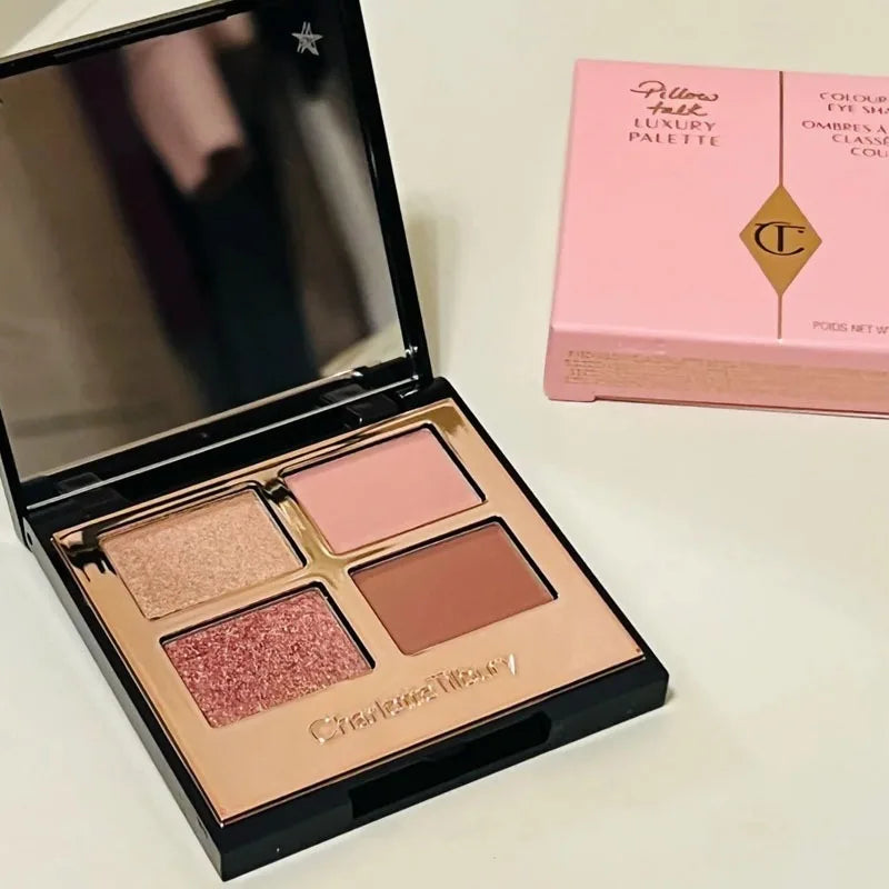 Charlotte Tilbury PILLOW TALK Series Soft Heart Double Color Powder Blusher Color Plate Hot Color Code First Love Sex on Fire