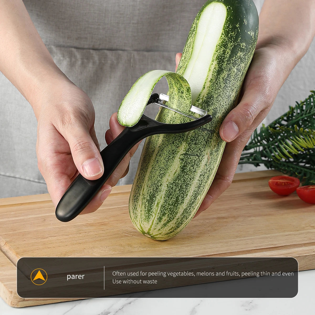 Juego de cuchillos de cocina de 3/5 piezas, juego de cuchillos de acero negro de alta calidad, cuchillos de regalo de acero inoxidable, utensilios de cocina para el hogar