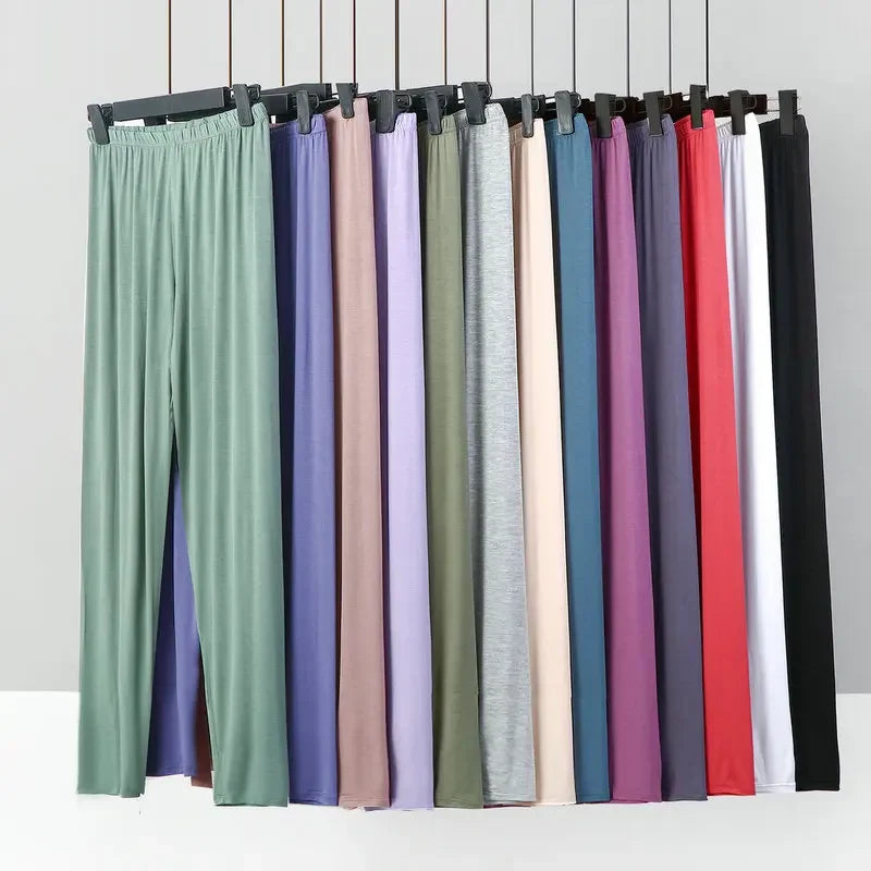 Women's Cotton Blend Leggings - Plus Size XL-8XL High Stretch