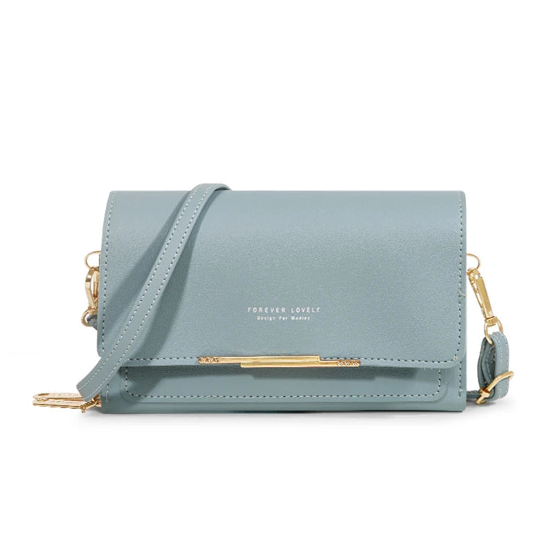 Women Crossbody Bag Fashion Shoulder Messenger Bag Multi-pocket Solid Color Bag Luxury For Ladies Handbag