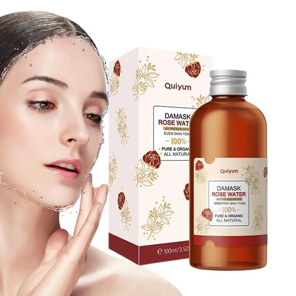 Handaiyan Damask Rose Water Facial Toner - 100ml Natural Hydrosol