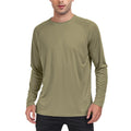 Nheals UPF 50+ Long Sleeve T-shirt Men's UV Sun Protection Quick Dry Breathable Sunscreen T-shirt Hiking Fish Performance Tops