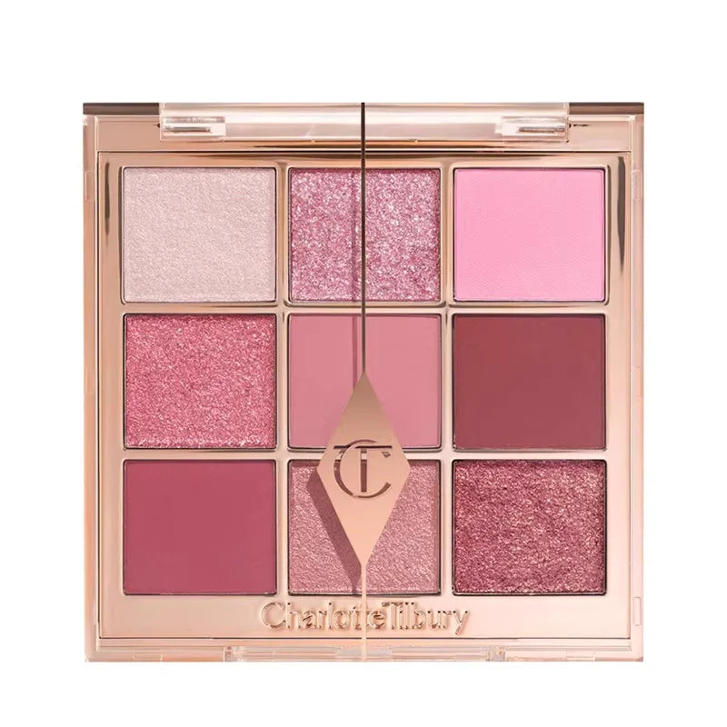 Fashion Ct Portable Matte Eyeshadow Palette Nine Color Easy To Apply For Women Everyday