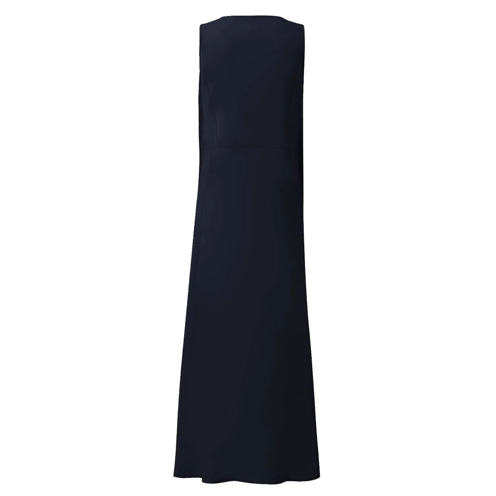Women Cotton linen dress Fashion Simple beach dresses Solid Color Sleeveless Long skirt With pocket vestidos veranos moda 2024