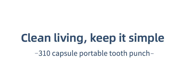 Cepillo de dientes eléctrico portátil con irrigador dental para limpiar los dientes, irrigador bucal doméstico para limpiar los dientes