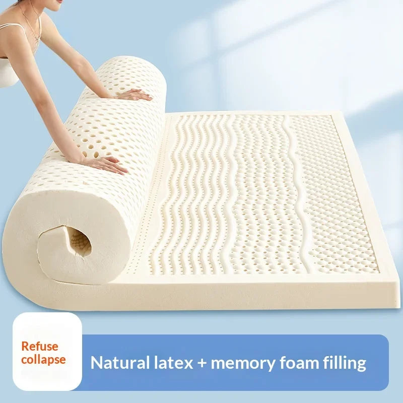 Filler latex non-full latex Furniture Mattresses Latex Mattress Topper Firm Support Breathable Bedroom Mattress Hypoallergenic