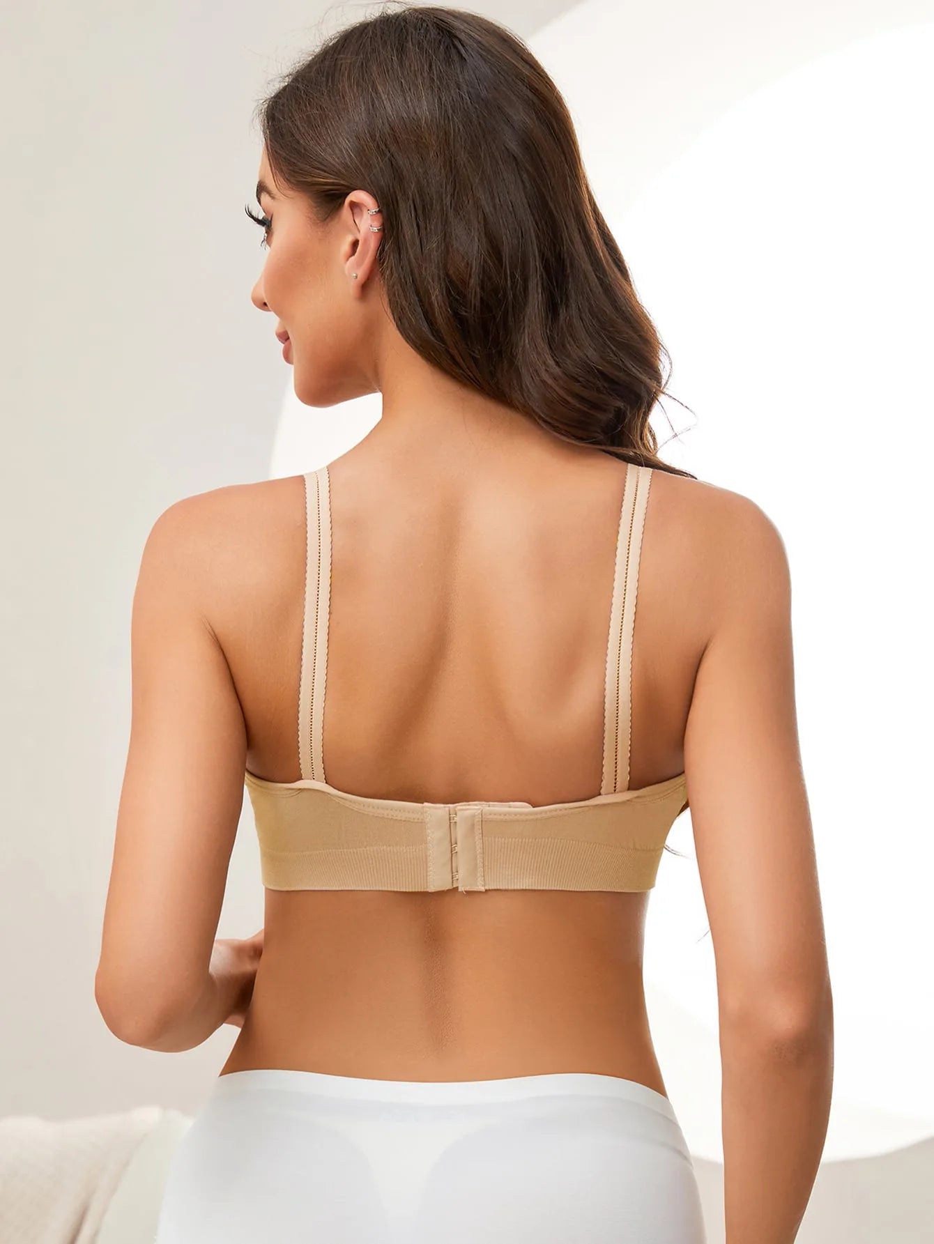 Wirefree Nursing Bra Maternity Bras Pregnancy Clothes Prevent Sagging Breastfeeding Women's Breathable Bra
