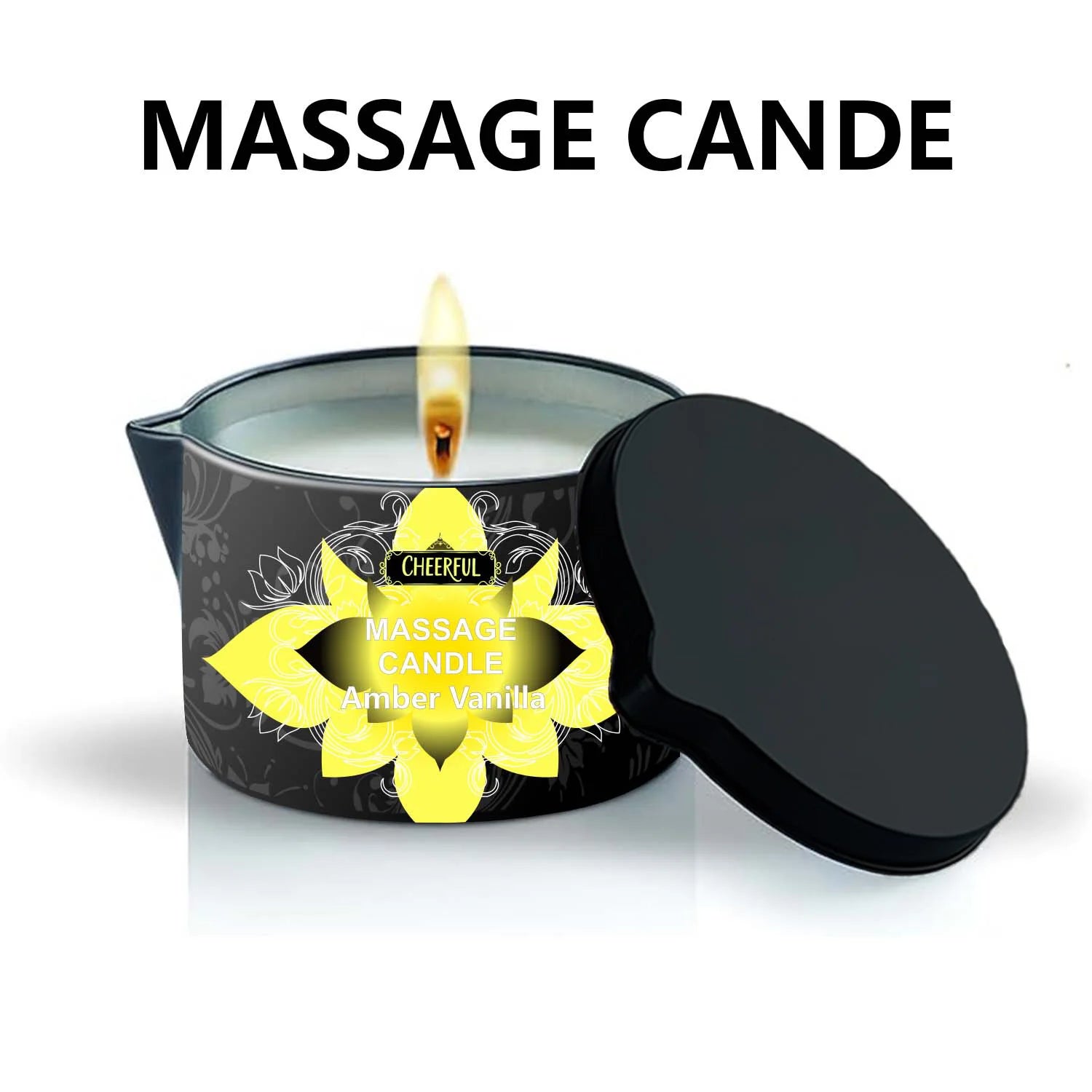 Massage Oil Candle By Sm Product Luxury Aromatherapy For Stress Relief And Skin Moisturizing For Home Spa Lovers