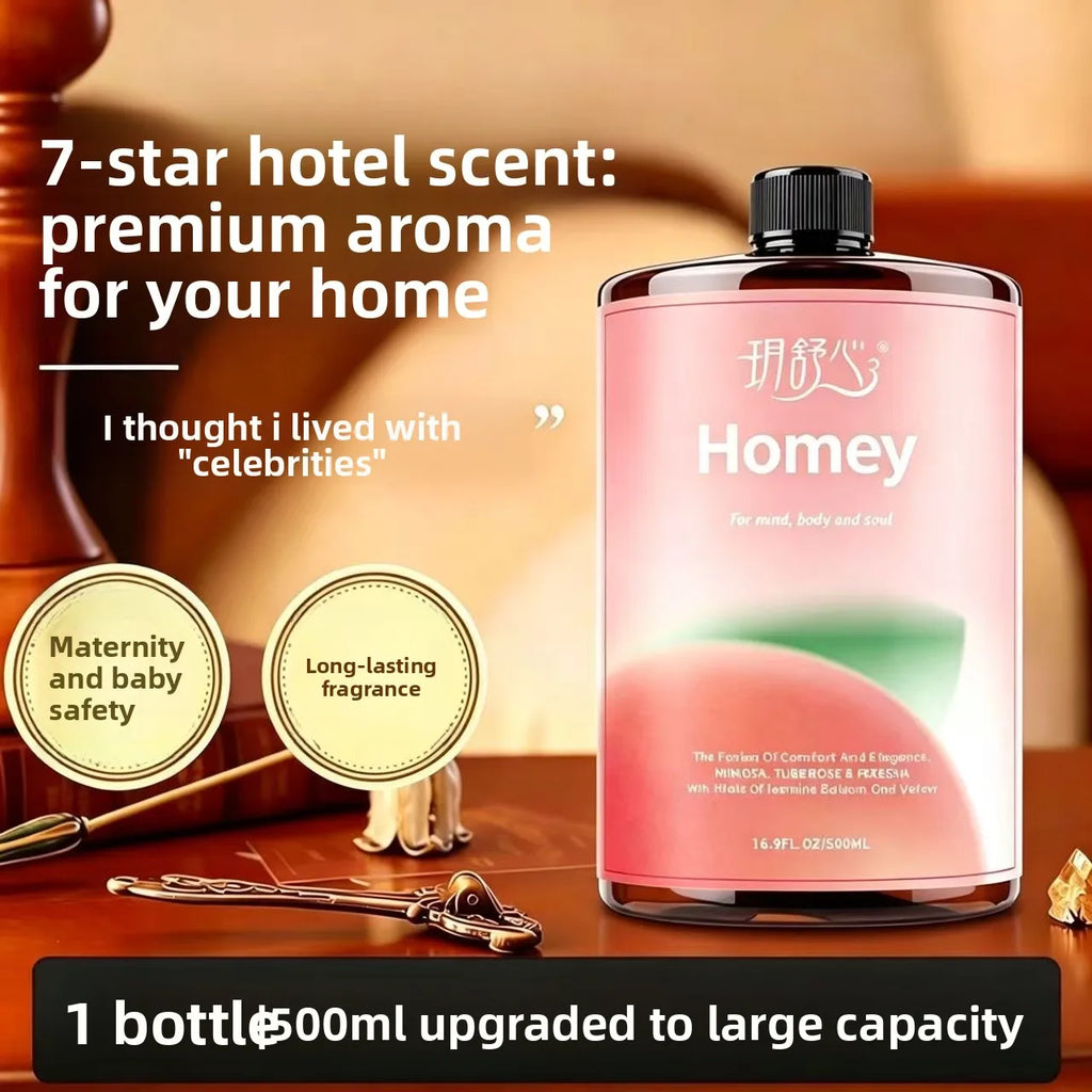 500ml flameless essential oil incense supplement five-star hotel white tea fragrance room perfume