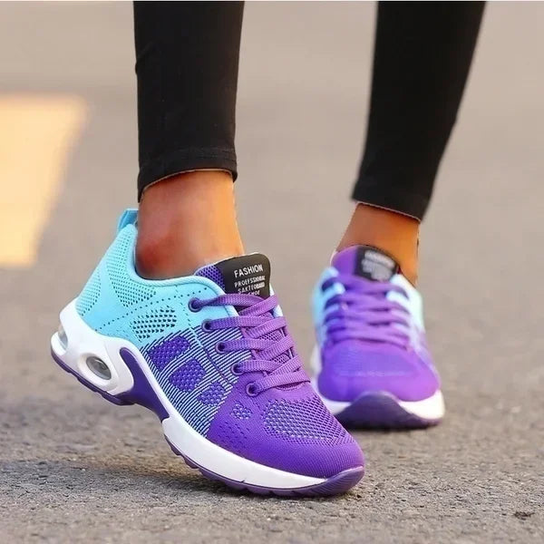 Uzzdss Customizable Women's Casual Lace Up Sneakers With Tailor Made Fit For Modern Women