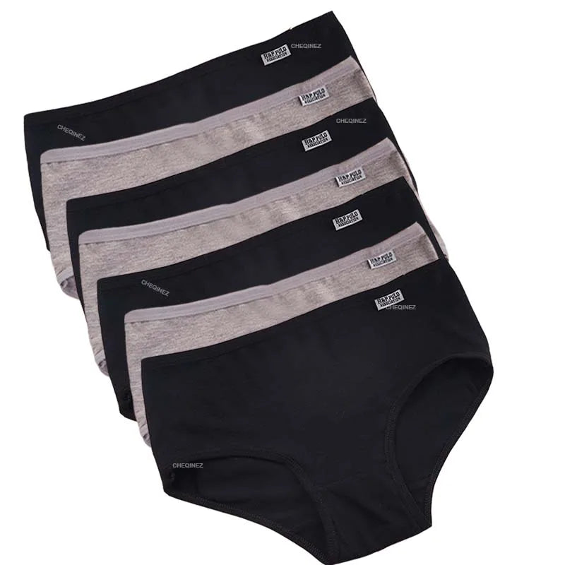 Plus Size Cotton Panties For Women Set Of 7 Comfortable Breathable Briefs M To 4XL