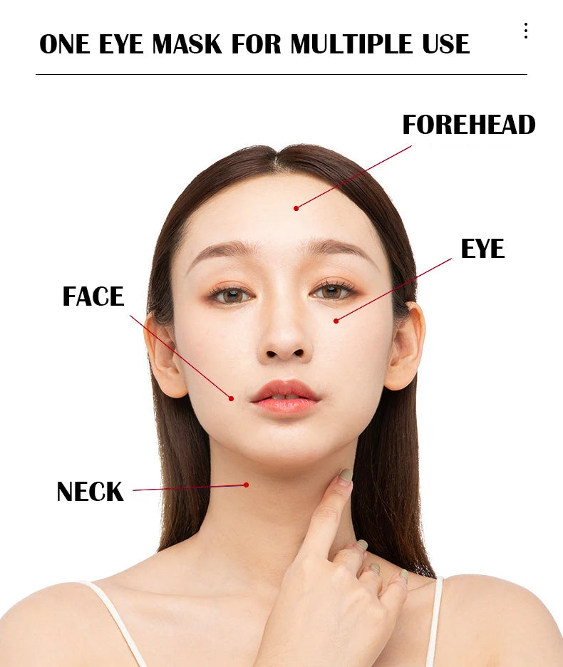 60pcs BIOAQUA Copper Peptide Eye Patches Anti Dark Circles Moisturizing Anti-Wrinkles Anti-Aging Eye Mask Skin Care Products