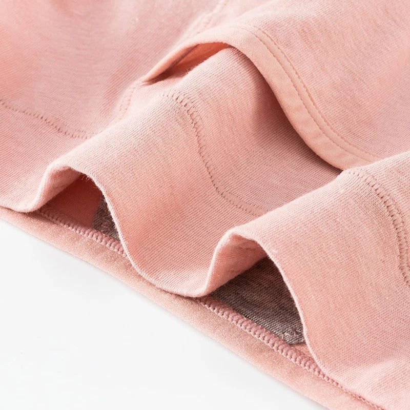 Cotton Menstrual Panties Leak Proof Breathable Cartoon cat Panties Woman Women Girls Physiological Pants Women's Intimates M-XL