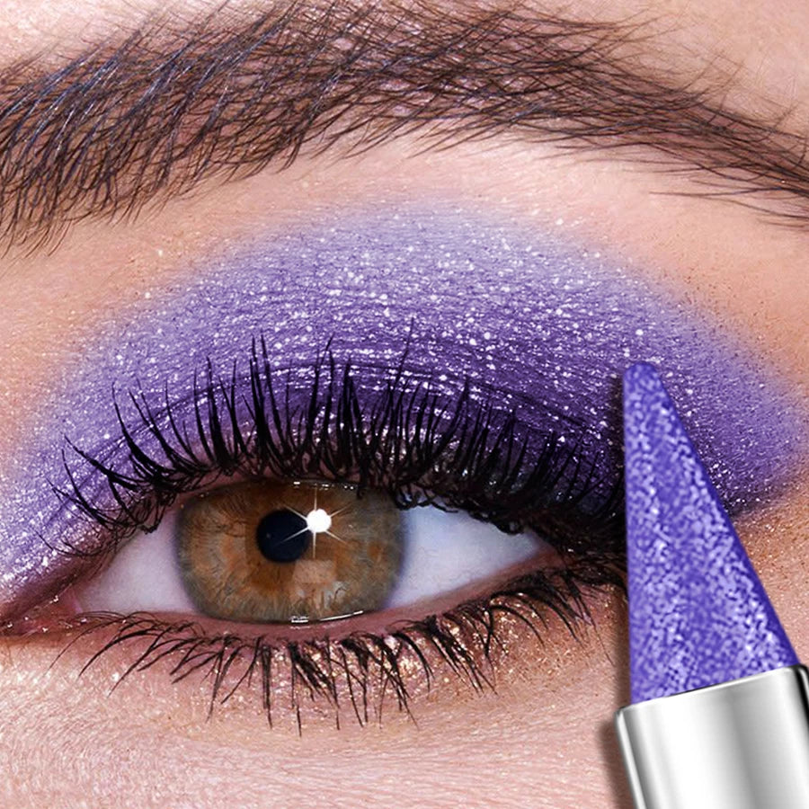 Waterproof Eyeshadow Sticks Set 12 Colors Long Lasting High Pigment Shimmer Metallic Glitter For Bold Eye Makeup Lovers
