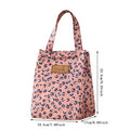 Lunch Bag Portable Food Refrigerated Bag Heat Preservation Lunch Box Lunch Bags Insulation Cover To Women Casual Handbag 2024
