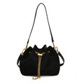 2026 Soft Commuting Crossbody Bags Faux Suede Sewing Hot Sale Bags for WomenThread Solid Color String Women's Handbags