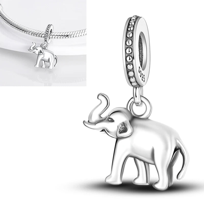 925 Sterling Silver Heart Infinity Charm Bead For Pandora Style Bracelets Gift For Her
