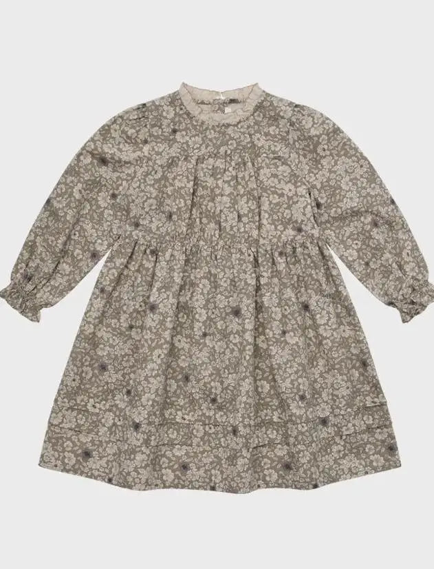 Kids Dress Aw25 Lou Girls Cute Warm Jacket Coat Outear Child Cotton Corduroy Princess Dresses