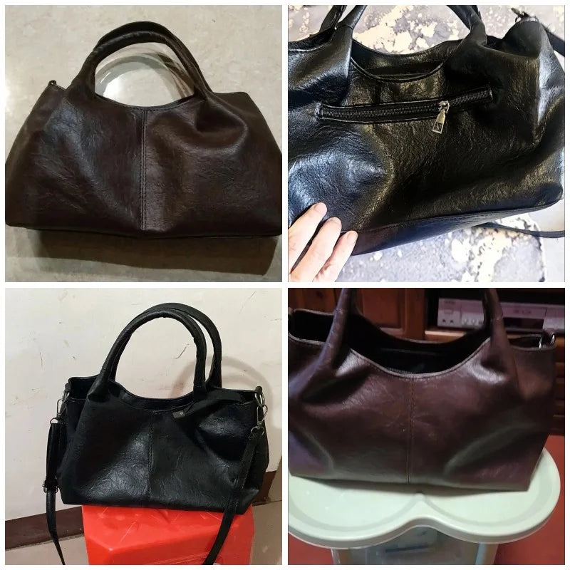 High Quality Large capacity PU Leather Women Tote Bag Designer Ladies Shoulder Crossbody Bag Fashion Female Handbags