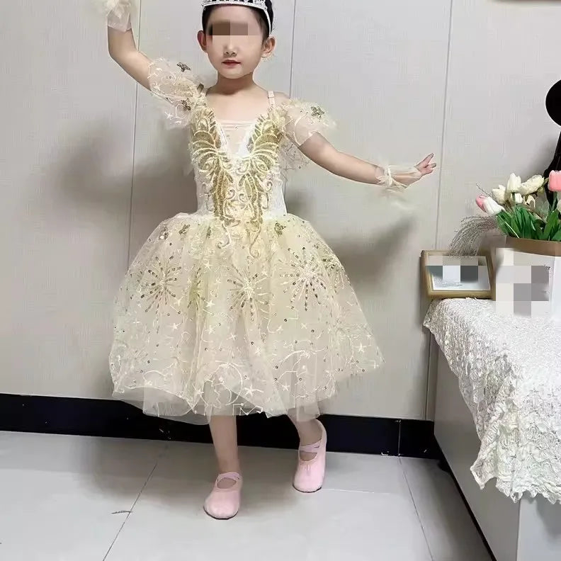 Dance Costumes Girls Dresses Cosplay Girl Ballet Leotards Baby Outfit Vestidos Summer Children Ballet Dress Tutu Kids Clothes