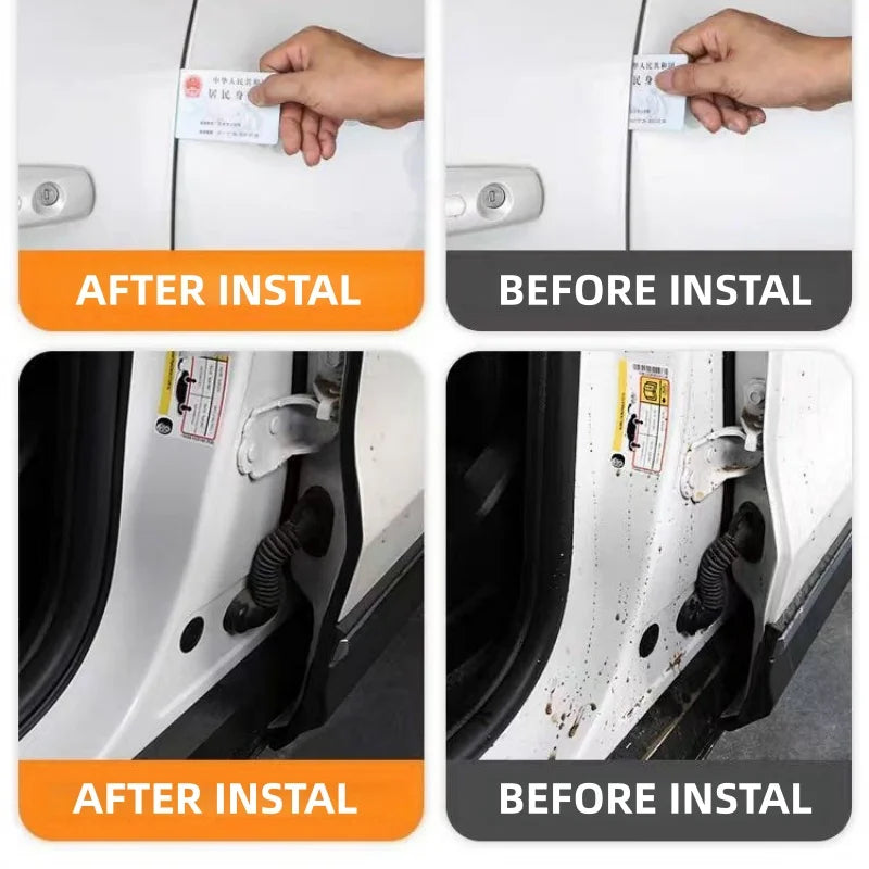 Car Seal Strip for B Pillar Sealing Rubber Anti-Noise Dustproof Car Door Protection Sealant Car Sealing Strip 2X80cm