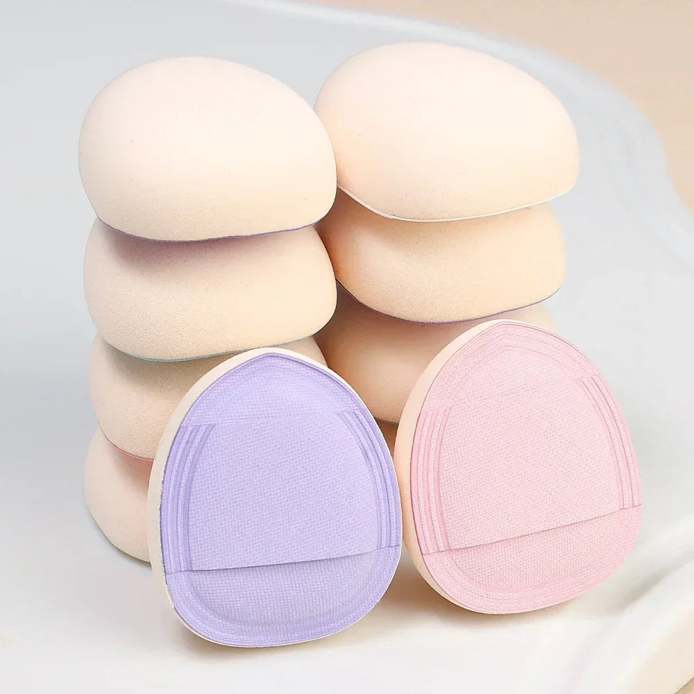Wet Dry Use Mini Finger Powder Puff Random Color Facial Detail Air Cushion Concealer Blusher Makeup Cosmetics Puff Beauty Tools