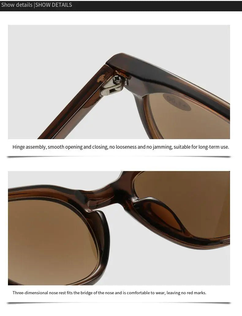 2025 Reading Sun Glasses For Women Men Classic Frame Outdoors Sunglasses Readers Presbyopia Eyeglasses +1.0~+4.0