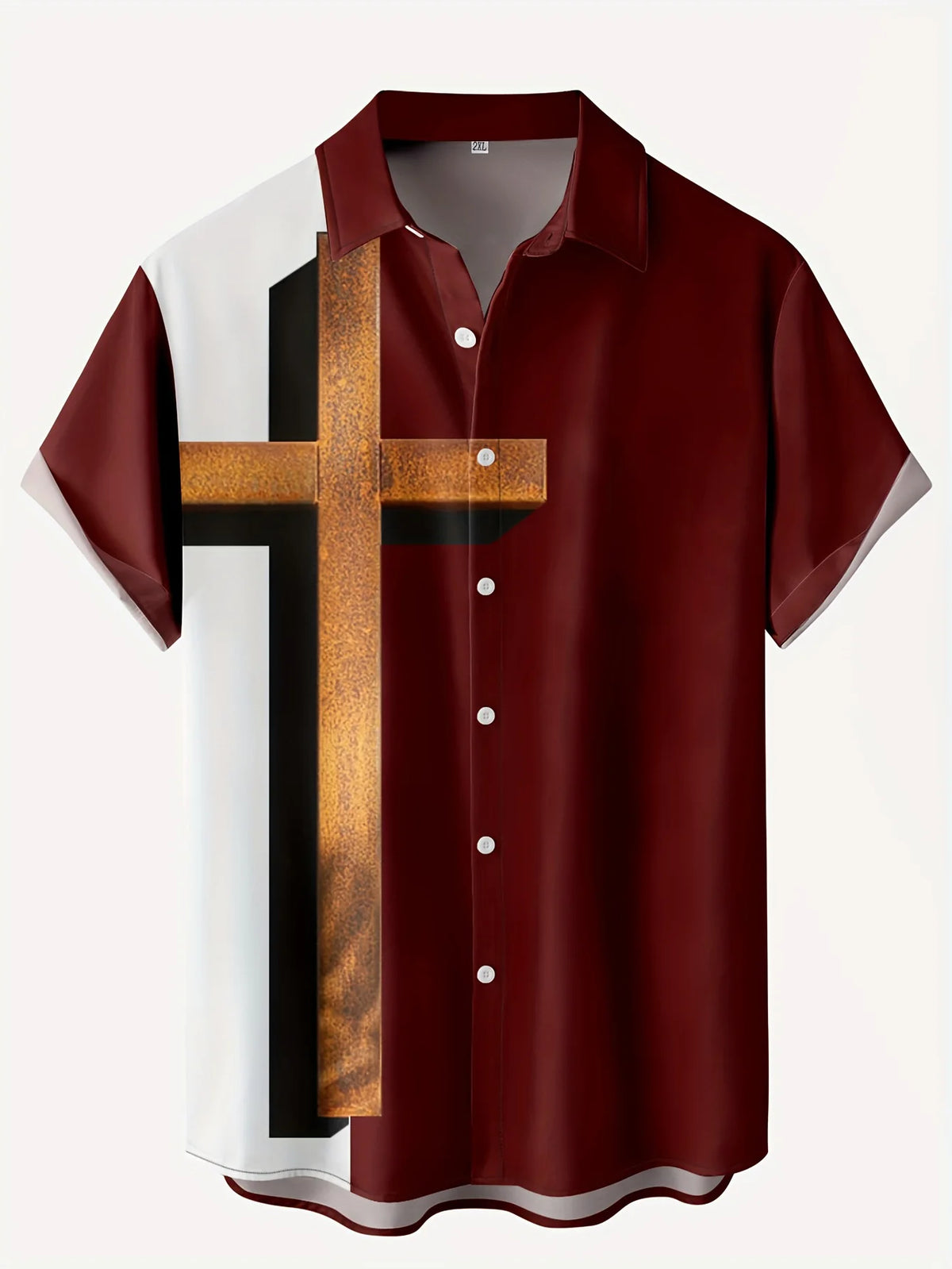 Men's Vintage Hawaii Casual Short Sleeve Shirt - Breathable Print