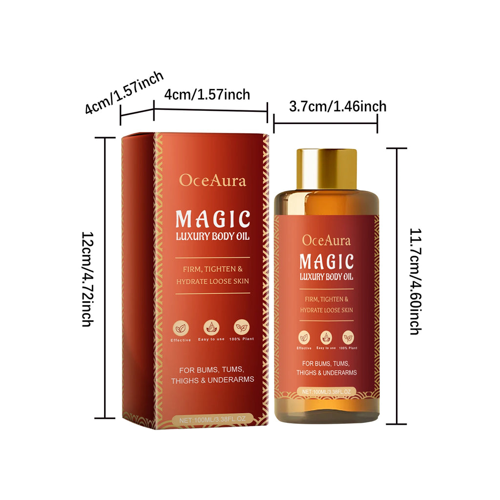 Body Firming Oil Sooth Dry Rough Repair Damaged Skin Hydrating Lighten Fine Line Shrink Pores Skin Care Serum Muscle Massage Oil