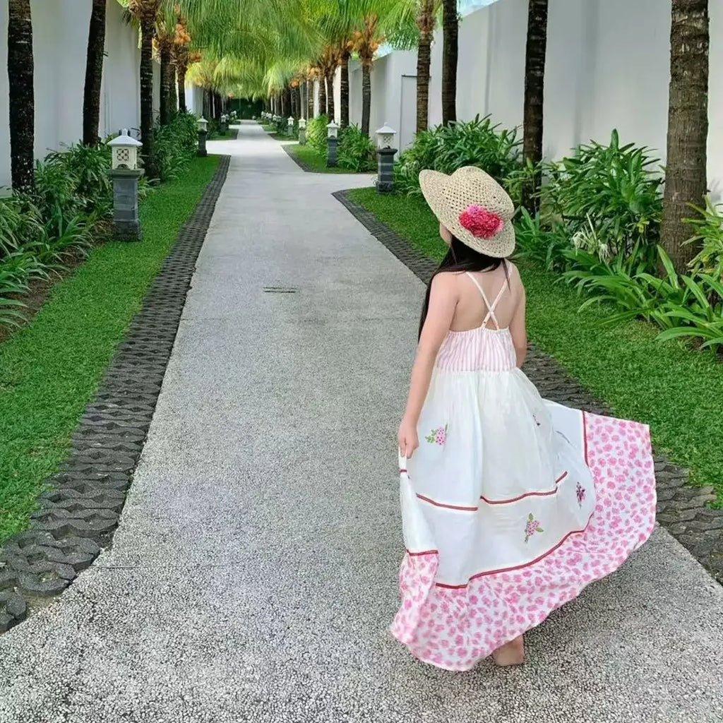 Kids Summer Dress Adorable baby toddler children new arrival thin style chic kids girls fashion