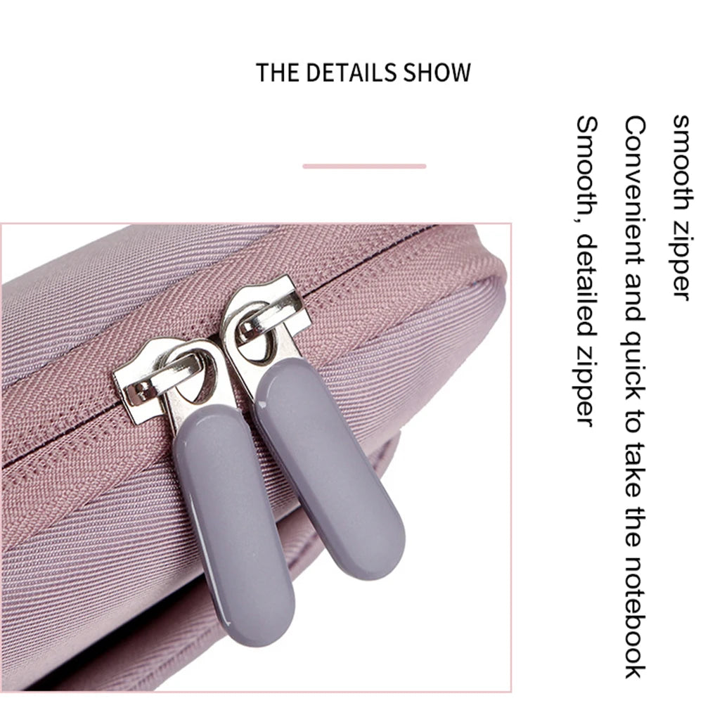 Women's Nylon Laptop Bag & Sleeve – 13.3, 14, 15.6 Inch Handbag for MacBook, HP, Lenovo, Huawei