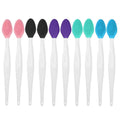 1/5/10Pcs Silicone Facial Cleansing Brush Exfoliating Massage Tools Nose Blackhead Removal Brushes Face Pore Deep Cleaning Wands