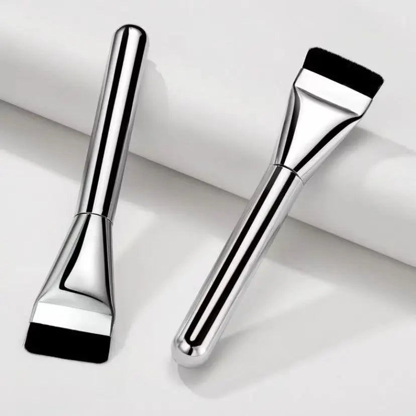 A Foundation Brush Ultra Thin Traceless Concealer Brush Mask Brush Flat Head No Powder Soft Hair Beauty Tools Makeupbrush