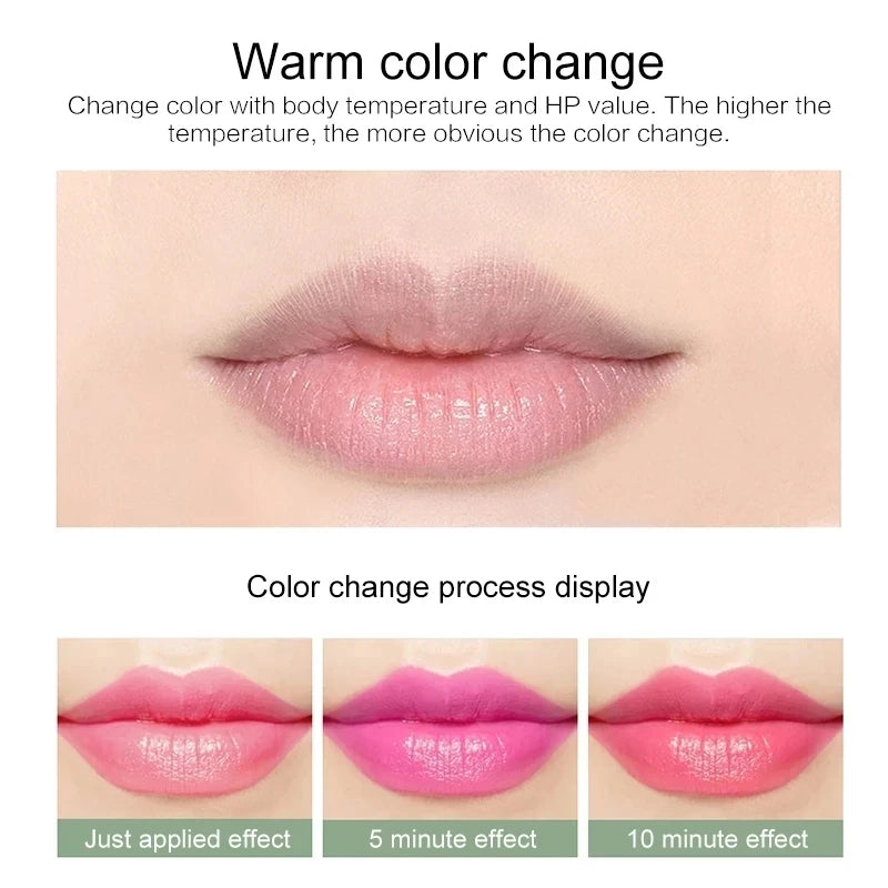 SADOER Aloe Vera Color Changing Lip Balm - 12-Piece Moisturizing Set