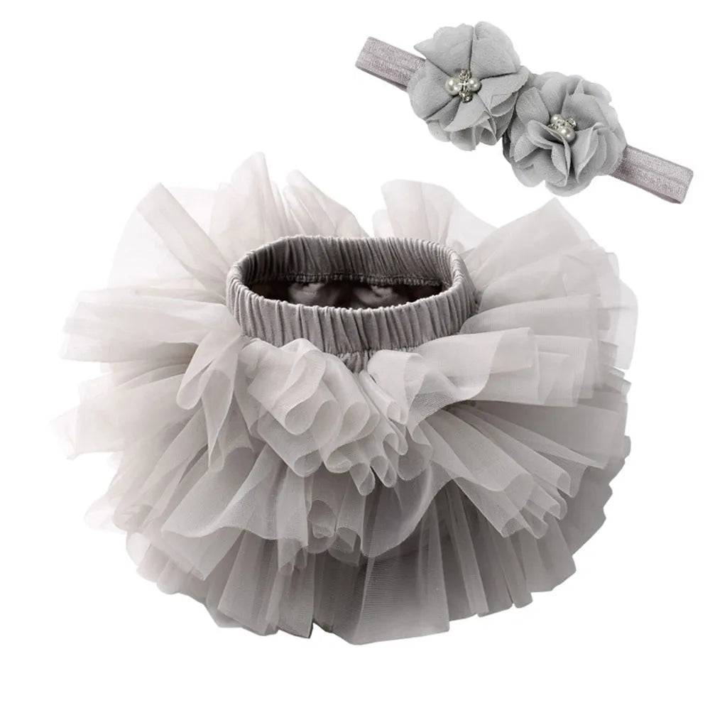 Rainbow Tulle Girls Tutu Skirt Princess Pettiskirt Baby Ballet Party Performance Clothes Newborn Photography Outfit for Kids