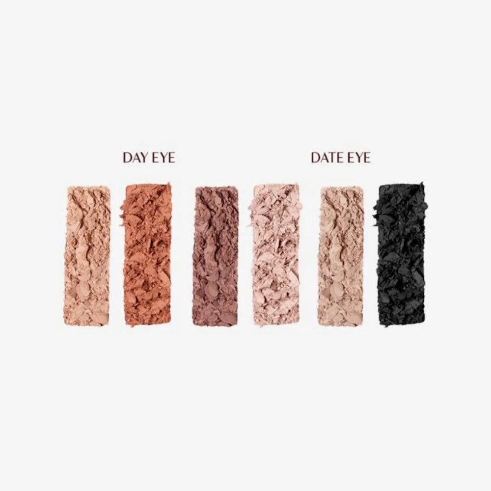Charlotte Tilbury Super Nudes Easy Eye Palette Luxury Mini 6-shade Nude Eyeshadow Palette Satin-matte Shimmer Metallic Finishes