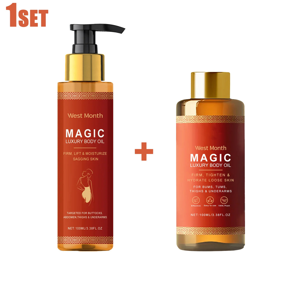 West Montr Body Tightening Moisturizing Oil and Moisturizing Oil Moisturize Soft and Tightening Skin Daily Care Nourishing Oil